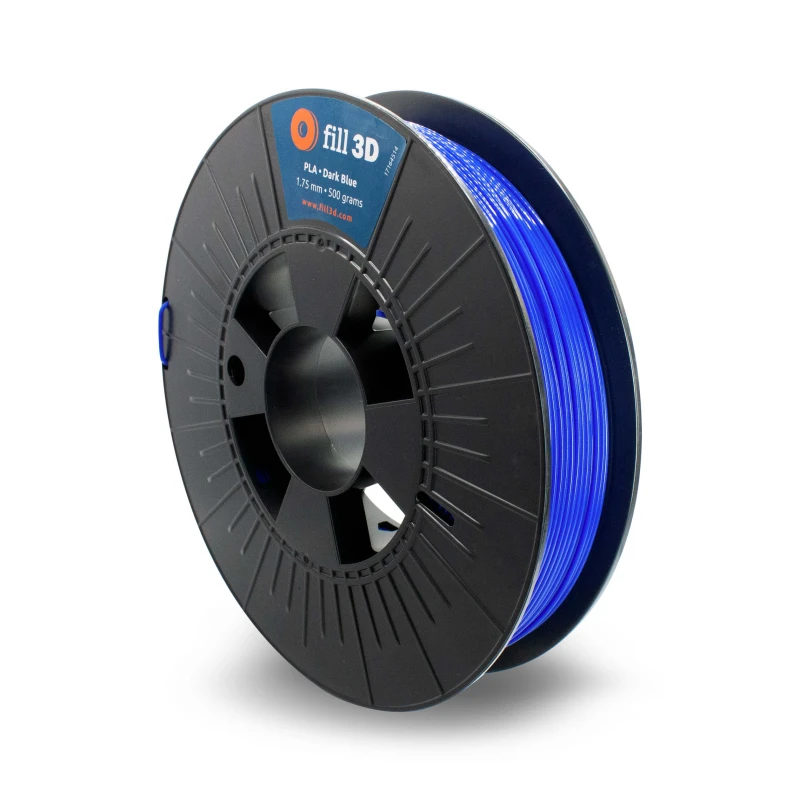 Fill 3D PLA Dark Blue (donker blauw) 0,5 kg