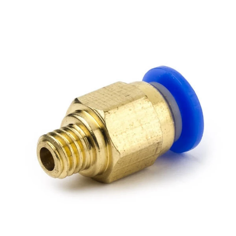PC4-M6 push fitting voor PTFE tube